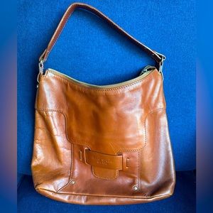 Kate Spade Brown Leather Hobo Shoulder Bag